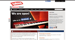 Desktop Screenshot of mykeyboardschool.com